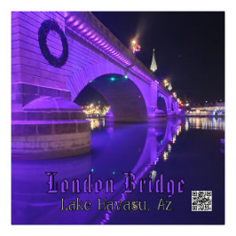 London Bridge Lake Havasu Foto Afdruk