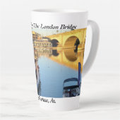 London Bridge Lake Havasu Latte Mok (Rechterhoek)