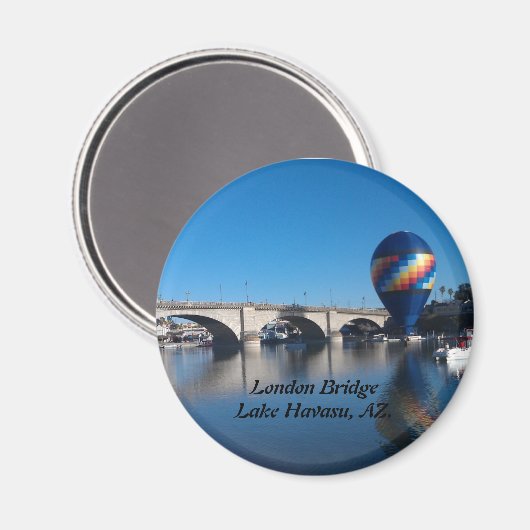London Bridge Lake Havasu Magnet (Voorkant / Achterkant)