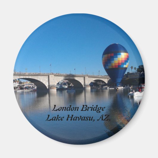 London Bridge Lake Havasu Magnet (Voorkant)