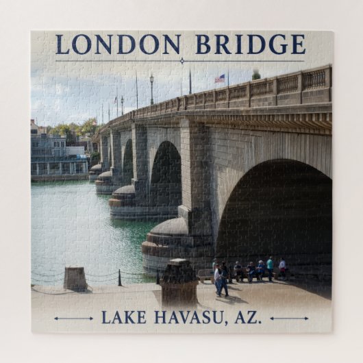 London Bridge Meer van Havasu Legpuzzel (Verticaal)