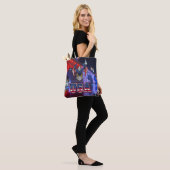London Bridge met de Amerikaanse Bald Eagle Tote Bag (Op model)