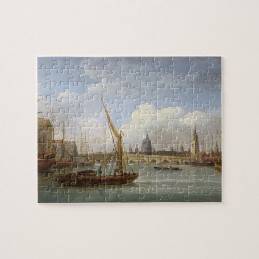 London Bridge, met St. Paul's Cathedral in de Di Legpuzzel (Horizontaal)