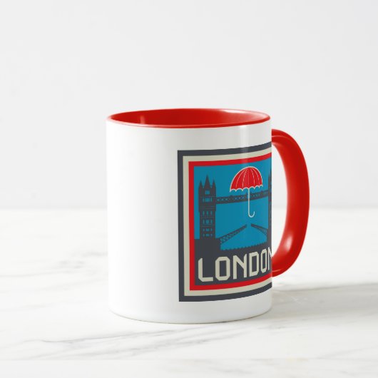 London Bridge met Umbrella Mok (Voorkant rechts)