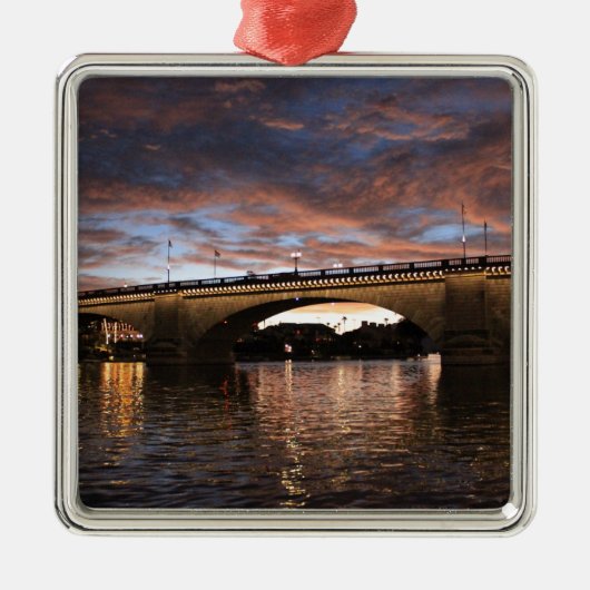London Bridge Metalen Ornament (Voorkant)