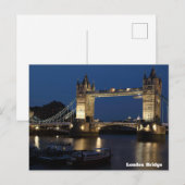London Bridge, Night Sky Briefkaart (Voorkant / Achterkant)