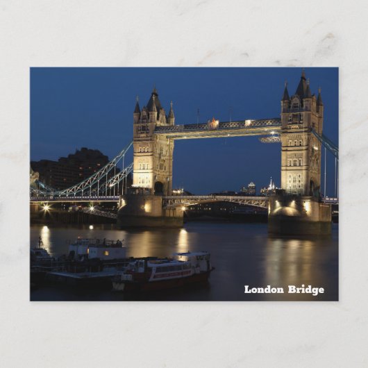 London Bridge, Night Sky Briefkaart (Voorkant)