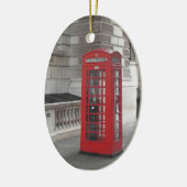 London Bridge & Phone Box - Keramisch siermiddel Ornament (Links)