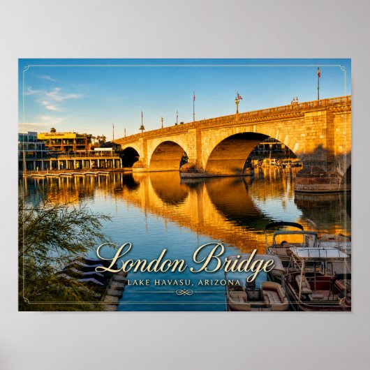 London Bridge Poster (Voorkant)