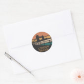 London Bridge Ronde Sticker (Envelop)