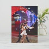 London Bridge - Save the Date-uitnodiging Kaart (Staand voorkant)