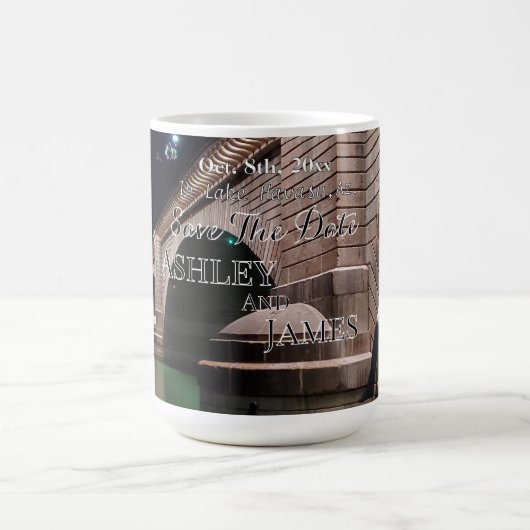 London Bridge Save the Date Uitnodiging Koffiemok (Center)