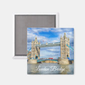 London Bridge Souvenir Keepsake Magneet (Voorkant / Achterkant)