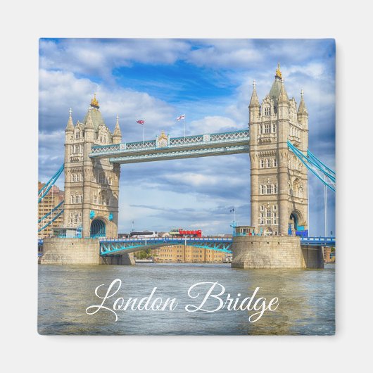London Bridge Souvenir Keepsake Magneet (Voorkant)