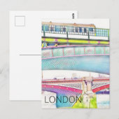 London Bridges Briefkaart (Voorkant / Achterkant)