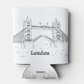London Bridges Vacation Vacation Art Trave Blikjeskoeler (Achterkant)