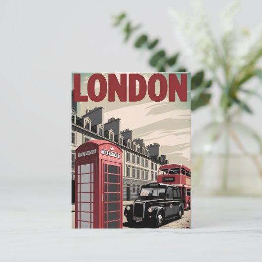 London  briefkaart (Staand voorkant)