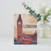 London briefkaart (Staand voorkant)