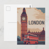 London briefkaart (Voorkant / Achterkant)