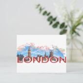 London  briefkaart (Staand voorkant)