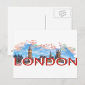 London  briefkaart (Voorkant / Achterkant)