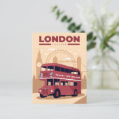 LONDON BRIEFKAART (Staand voorkant)