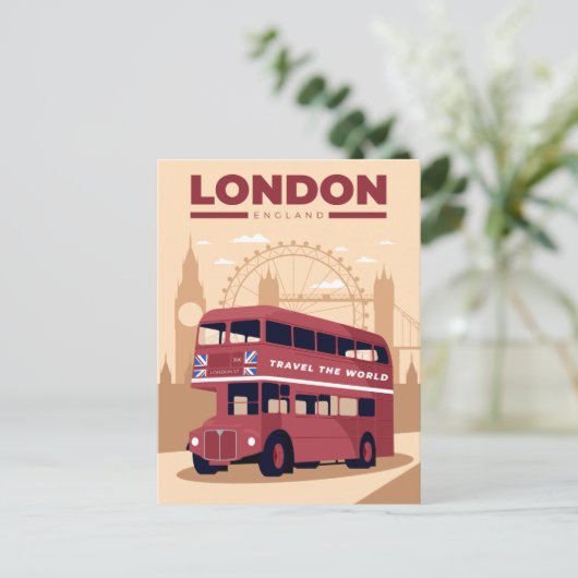 LONDON BRIEFKAART (Staand voorkant)