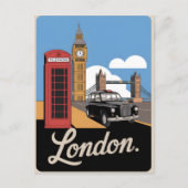 London  briefkaart (Voorkant)
