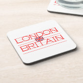 LONDON BRITAIN BIER ONDERZETTER (Linkerzijde)