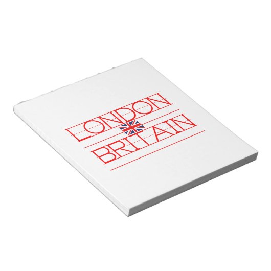 LONDON BRITAIN NOTITIEBLOK (Schuin)