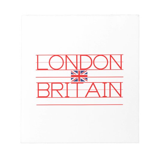 LONDON BRITAIN NOTITIEBLOK (Voorkant)