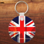 London-British Flag_ Sleutelhanger (Voorkant)