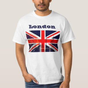 London-British Flag_ T-shirt