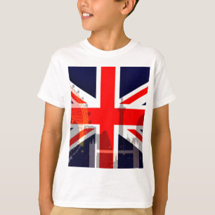 London-British Flag_ T-shirt