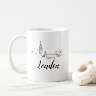 London British Illustration Koffiemok