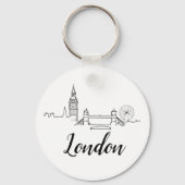 London British Illustration Sleutelhanger (Voorkant)