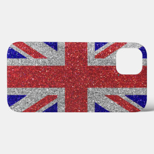 London British Union Jack Flag Glitter Stylish Case-Mate iPhone Case