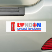 London bumpersticker (Op auto)