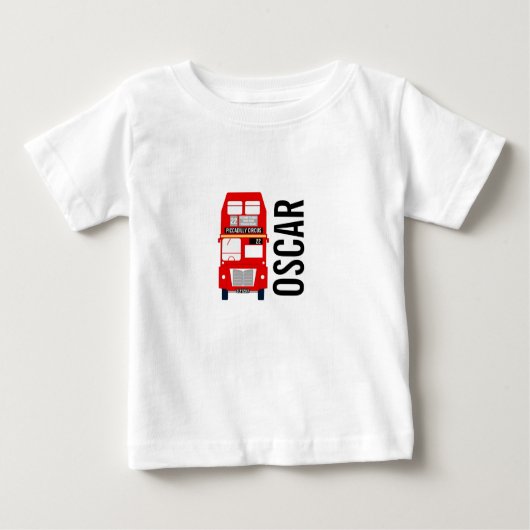London Bus Baby T-shirt (Voorkant)