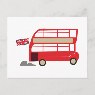 London Bus Briefkaart