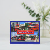 london bus briefkaart 18 (Staand voorkant)