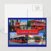 london bus briefkaart 18 (Voorkant / Achterkant)