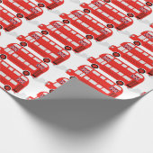 London Bus Cadeaupapier (Hoek)