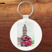 London Bus en Big Ben Sleutelhanger (Voorkant)