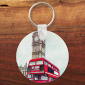 London Bus en Big Ben Sleutelhanger (Voorkant)