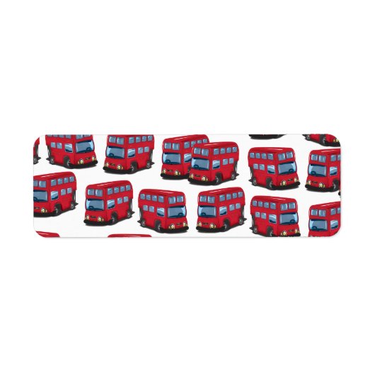 London Bus Etiket (Voorkant)