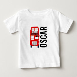 London Bus Gerber Baby Vest
