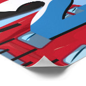 London Bus Growth Chart. Poster (Hoek)