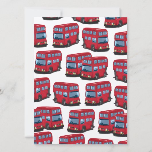 London Bus Kaart (Voorkant)