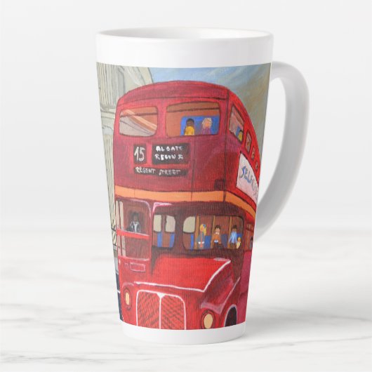 London bus latte mok (Rechterhoek)